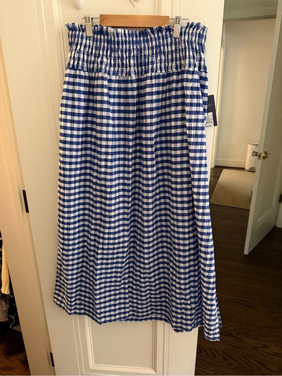 Universal Thread Dresses & Skirts - Universal Thread Blue & White Gingham Smocked Maxi Skirt